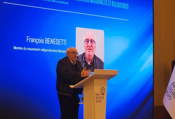 Fransa Korsikaya qarşı müstəmləkə cinayətlərini etiraf etməlidir - Fransua Benedetti