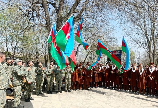 Azərbaycan Ordusunda Ramazan bayramı qeyd edilib (FOTO)