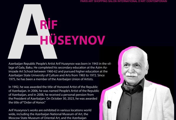 Xalq rəssamı Arif Hüseynovun “Sevgililər”i Fransaya yollanır (FOTO/VİDEO)