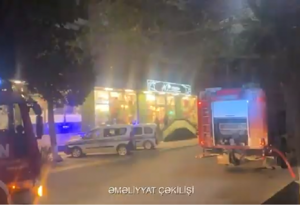 Sumqayıtda yataqxana binasında yanğın, 14 nəfər təxliyə edildi (VİDEO)
