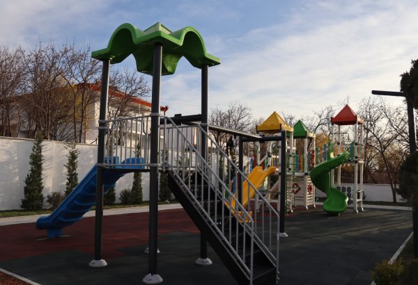 Həsənriz kəndinin istirahət parkından FOTOREPORTAJ