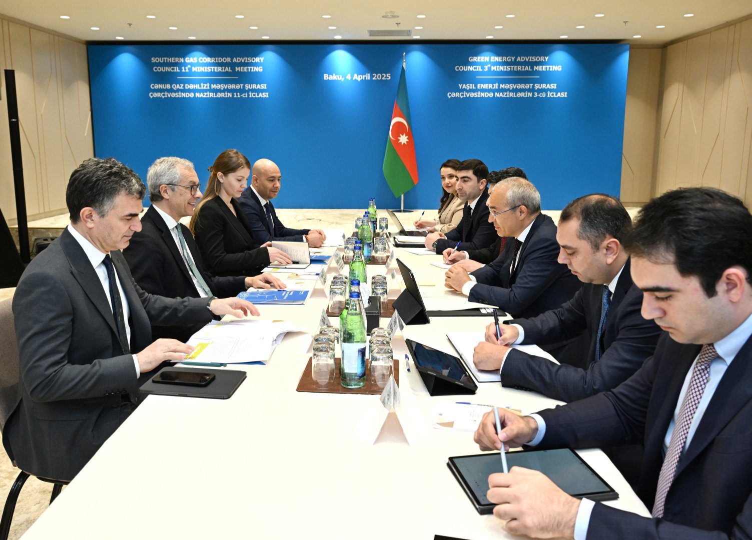 Azərbaycan “ACWA Power”lə dəniz suyunun duzsuzlaşdırılmasını müzakirə edib (FOTO)
