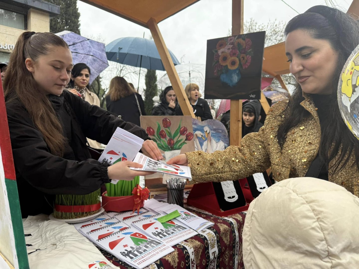 Gürcüstanın Prezidenti və Baş naziri Novruz şənliyində iştirak edib (FOTO)