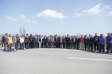 Xaçmazda ağacəkmə aksiyası keçirilib (FOTO)
