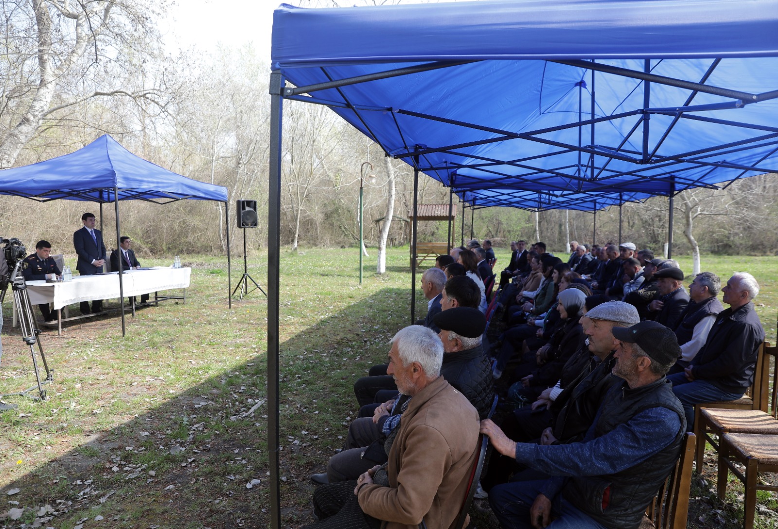 Xaçmazın Susayqışlaq kəndində növbəti səyyar qəbul keçirilib (FOTO)
