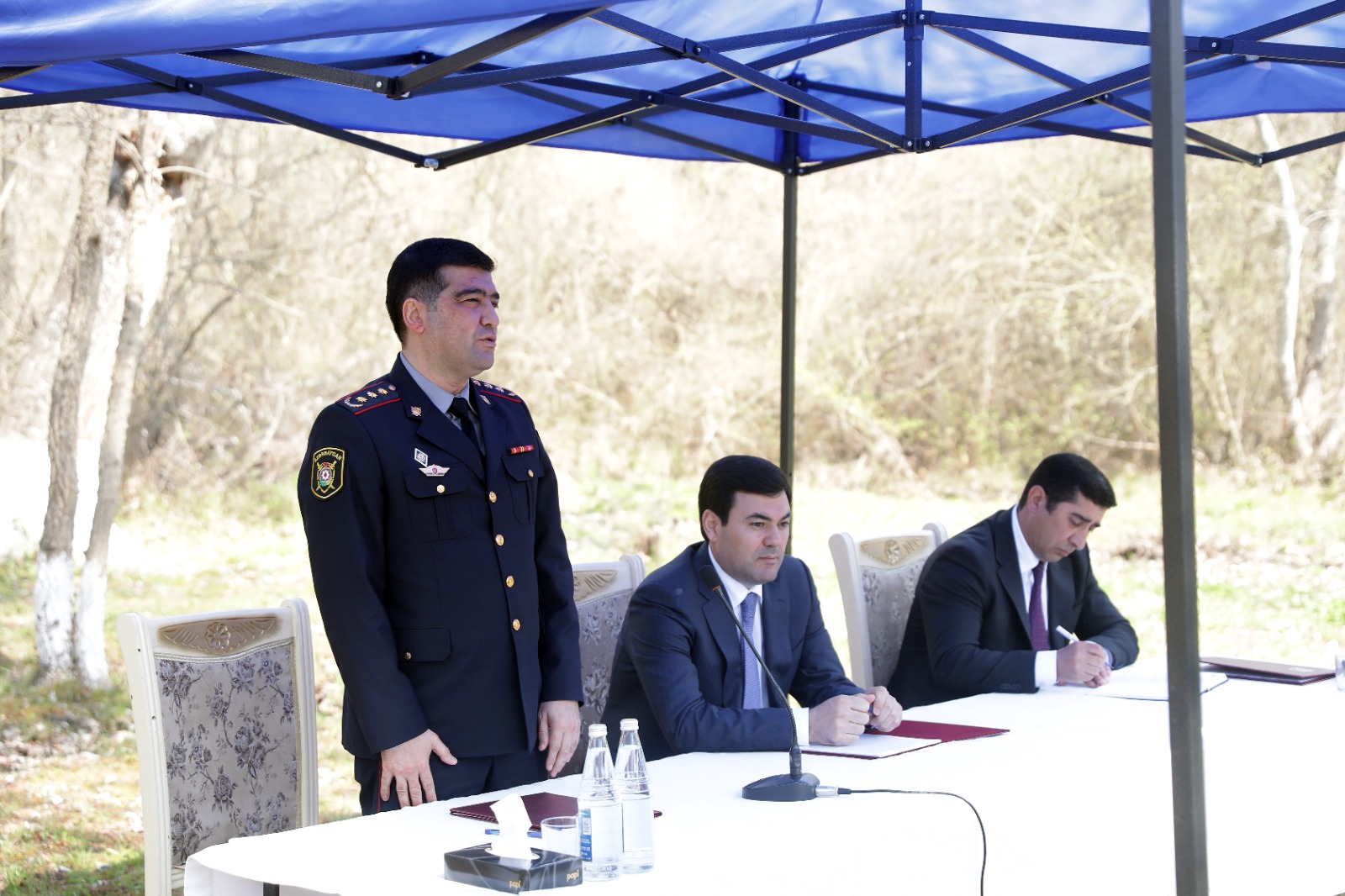 Xaçmazın Susayqışlaq kəndində növbəti səyyar qəbul keçirilib (FOTO)