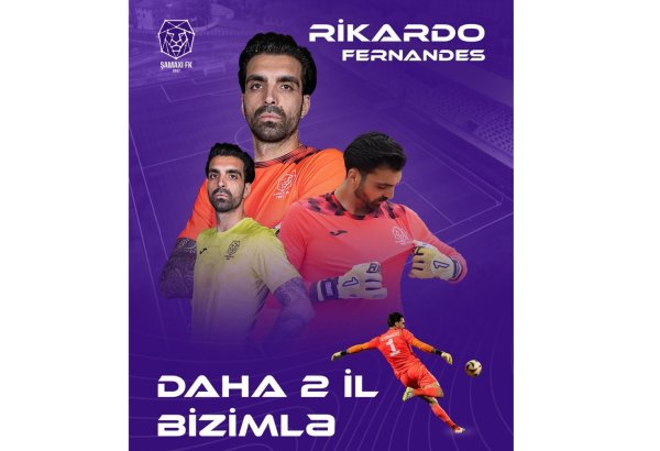 "Şamaxı" futbol klubu qapıçısı ilə yeni müqavilə imzalayıb