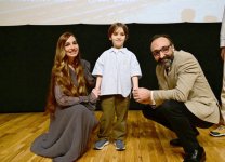 Bakı Media Mərkəzinin prezidenti Arzu Əliyeva Nizami Kino Mərkəzində “Tağıyev: Çar” bədii filminin təqdimat mərasimində iştirak edib (FOTO)