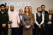 Bakı Media Mərkəzinin prezidenti Arzu Əliyeva Nizami Kino Mərkəzində “Tağıyev: Çar” bədii filminin təqdimat mərasimində iştirak edib (FOTO)