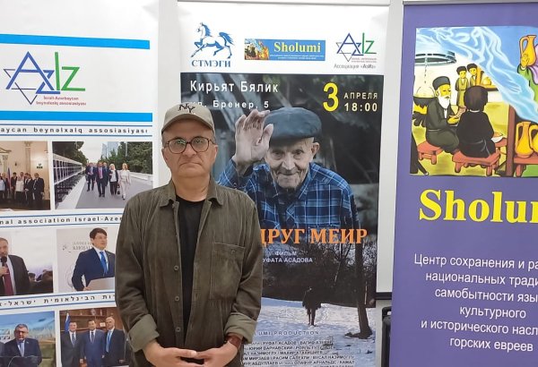 İsraildə Azərbaycan rejissorunun yeni filmləri təqdim olunub (FOTO)