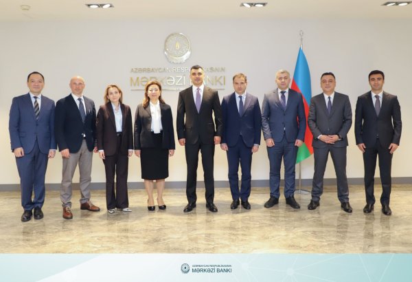 Azərbaycanla Qazaxıstanın maliyyə qurumları arasında əməkdaşlıq əlaqələrinin genişləndirilməsi müzakirə edilib (FOTO)