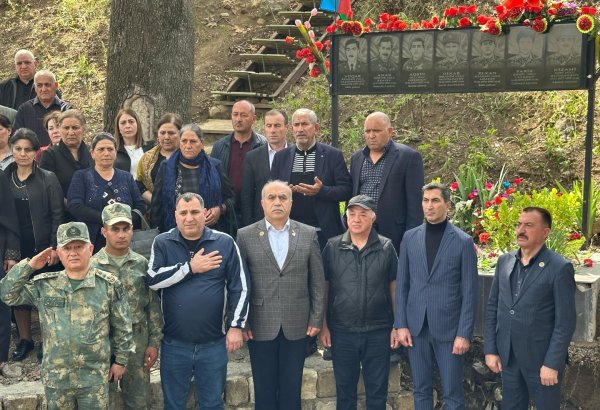 "Xocavənd Əməliyyatı" şəhidlərinin xatirəsi anılıb (FOTO)