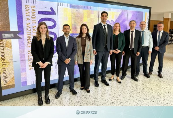 Azərbaycan və İsveçrə arasında pul siyasətinin təhlili və proqnozlaşdırma təcrübəsi müzakirə edilib