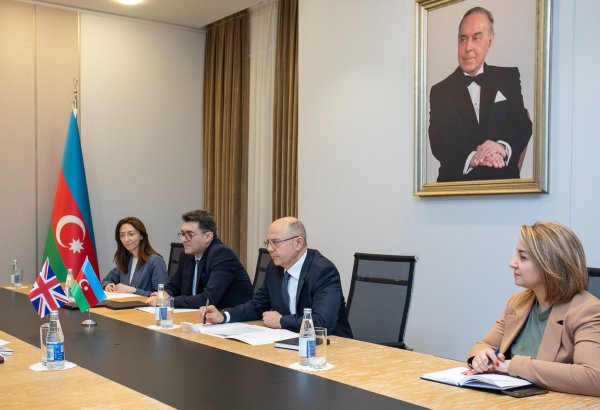 Azərbaycan Böyük Britaniya ilə Yaşıl Enerji üzrə interkonnektor layihələri müzakirə edib (FOTO)