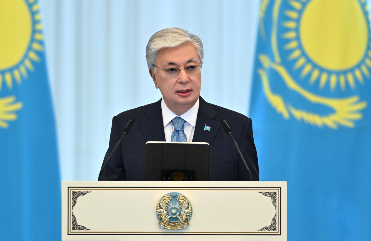 Qazaxıstan “Şimal-Cənub” marşrutu üzrə beynəlxalq nəqliyyat əlaqəliliyinin inkişaf etdirilməsində maraqlıdır - Tokayev