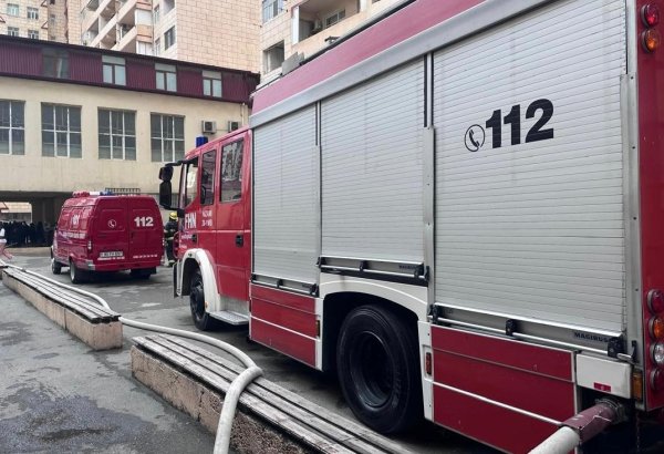 Sabirabadda qəza olub, avtomobil yanıb