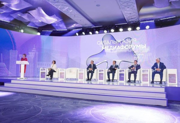 Astanada "Qlobal çağırışlar dövründə Mərkəzi Asiya: Media strateji inkişaf aləti kimi" mövzusunda II Mərkəzi Asiya Media Forumu keçirilir (FOTO)