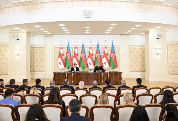 Prezident İlham Əliyev: Gürcüstan və Azərbaycanın birgə icra etdikləri layihələr daha böyük coğrafiya üçün böyük önəm daşıyır