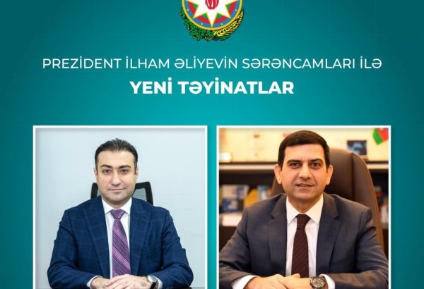Əmək və əhalinin sosial müdafiəsi nazirinə iki yeni müavin TƏYİNATI