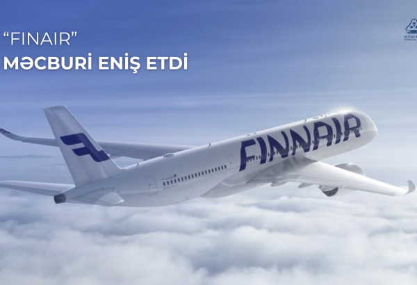 “Finnair” təyyarəsi Heydər Əliyev Beynəlxalq Aeroportuna məcburi eniş edib