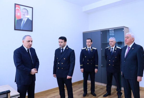 Pirallahı rayon prokurorluğunun yeni inzibati binasının açılışı olub (FOTO)