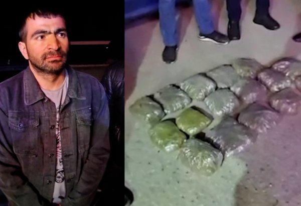Keçmiş məhkum 9 kq marixuana ilə tutuldu
