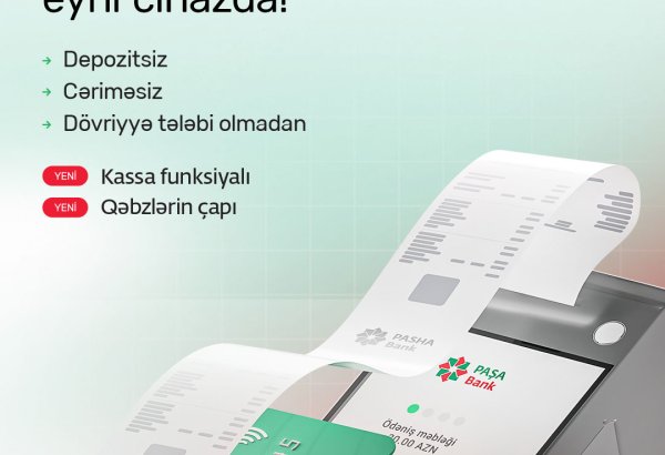 “PAŞA Bank” yeni nəsil kassa funksiyalı mPOS cihazını təqdim etdi