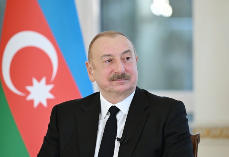 Azərbaycan Prezidenti İlham Əliyev Çinin Sinxua agentliyinə müsahibə verib