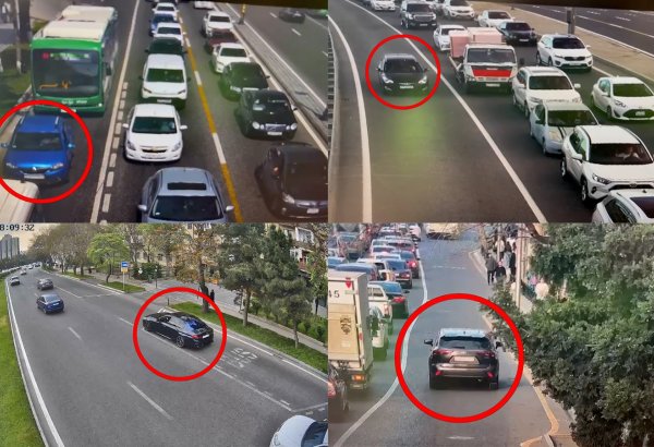 Avtobus zolağına daxil olan sürücülərə XƏBƏRDARLIQ (FOTO)