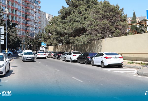 Paytaxtda yeni parklanma yerləri təşkil edilib