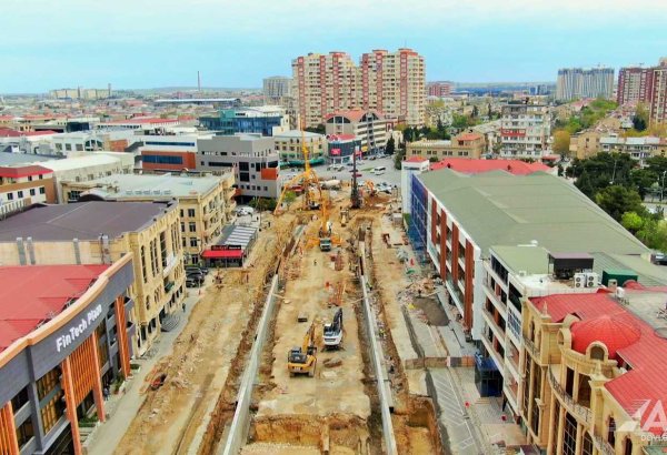 Paytaxtda yeni avtomobil yolunun inşası ilə bağlı son vəziyyət məlum olub (FOTO/VİDEO)