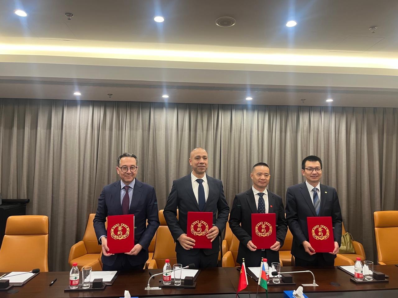 Çin şirkətləri ilə “yaşıl enerji” üzrə 6 sənəd imzalanıb (FOTO)