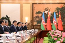 Prezident İlham Əliyevin Çinin Sədri Si Cinpin ilə geniş tərkibdə görüşü olub (FOTO/VİDEO) (YENİLƏNİB)