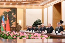 Prezident İlham Əliyevin Çinin Sədri Si Cinpin ilə geniş tərkibdə görüşü olub (FOTO/VİDEO) (YENİLƏNİB)