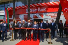 Ziraat Bank Azərbaycan 11-ci filialını müştərilərin istifadəsinə təqdim edib (FOTO)