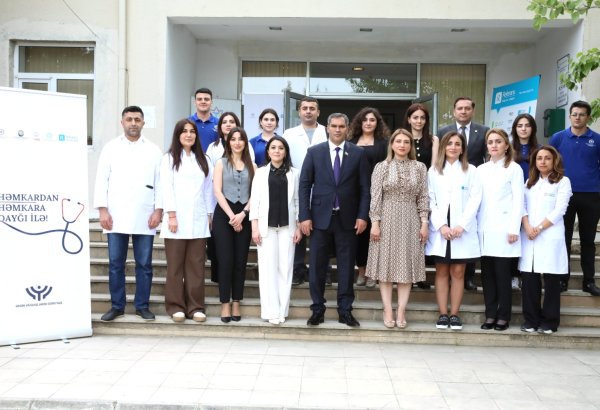 “Həmkardan həmkara qayğı ilə” sosial layihəsi Şabran rayonunda davam etdirilib (FOTO)