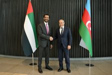 Azərbaycanla BƏƏ arasında yaşıl enerji sahəsində əməkdaşlığın genişləndirilməsi müzakirə edilib (FOTO)