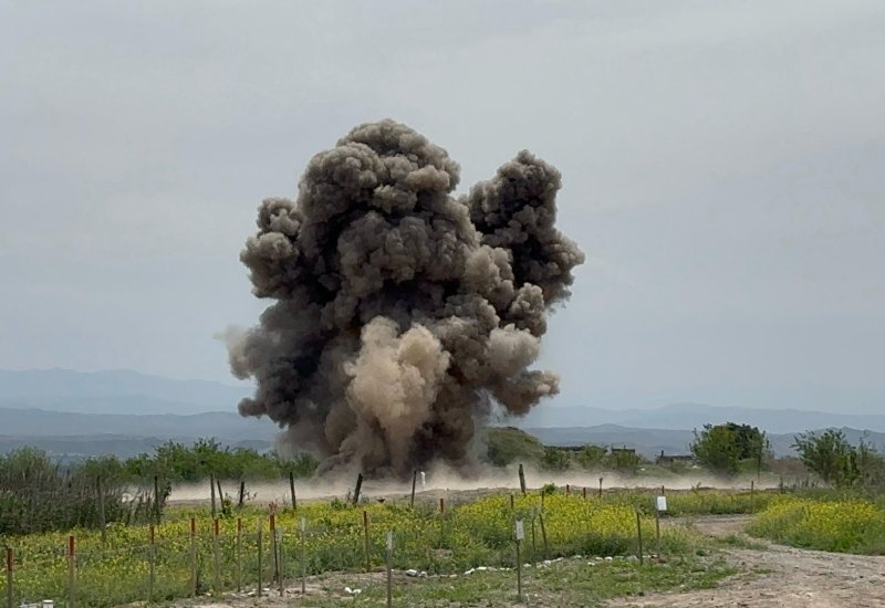 Suqovuşanda mina partlayıb: bir nəfər xəsarət alıb