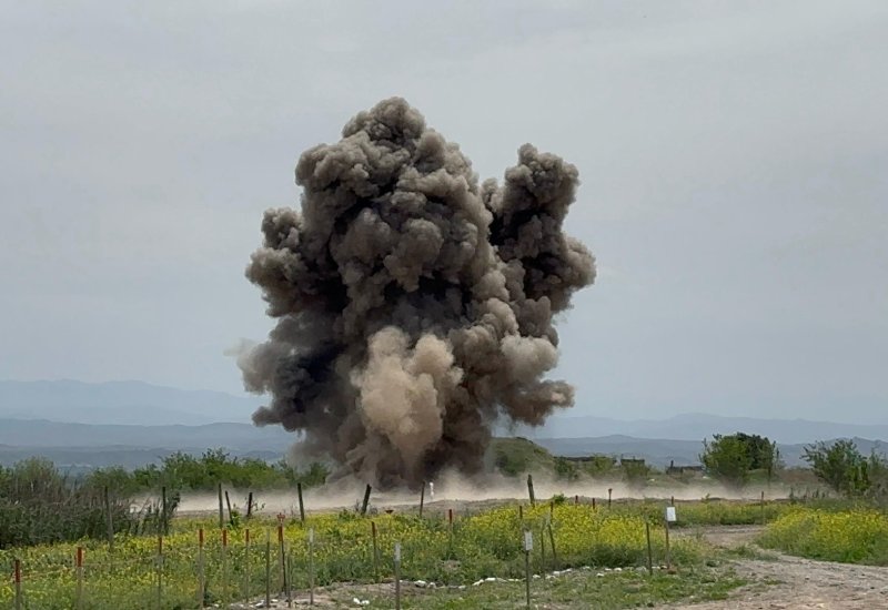 Pirəkəşkül və Ağdərədə yararsız döyüş sursatları məhv ediləcək