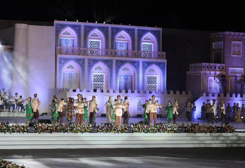 Xivə şəhərində IV Beynəlxalq Baxşı Festivalının açılışı olub (FOTO)