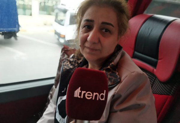 Doğma torpağa qayıtdığıma görə, şəhid analarının əllərindən öpürəm - Gültəkin Qaraşova