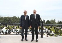 Prezident İlham Əliyevin İran Prezidenti Məsud Pezeşkian ilə geniş tərkibdə görüşü olub (FOTO/VİDEO) (YENİLƏNİB)