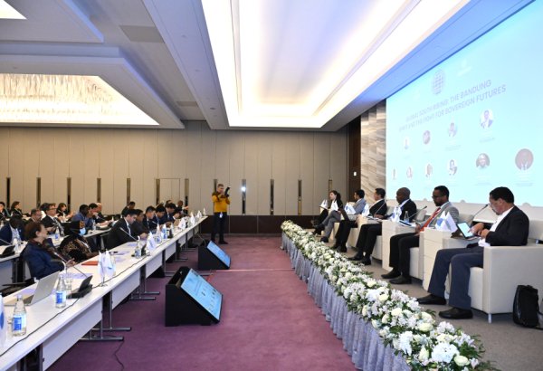 Beynəlxalq forum çərçivəsində “Qlobal Cənubun yüksəlişi: Bandung ruhu və suveren gələcək uğrunda mübarizə” mövzusunda panel sessiya keçirilib (FOTO)