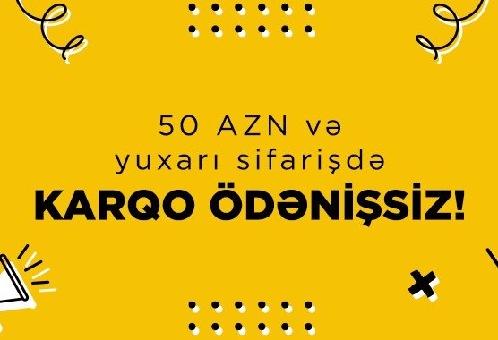 Trendyol 50 manatdan yuxarı sifarişlərdə çatdırılmanı pulsuz etdi