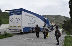 Səhiyyə Nazirliyi Ağdərə rayonunda əhalinin növbəti tibbi müayinələrini təşkil edib (FOTO)