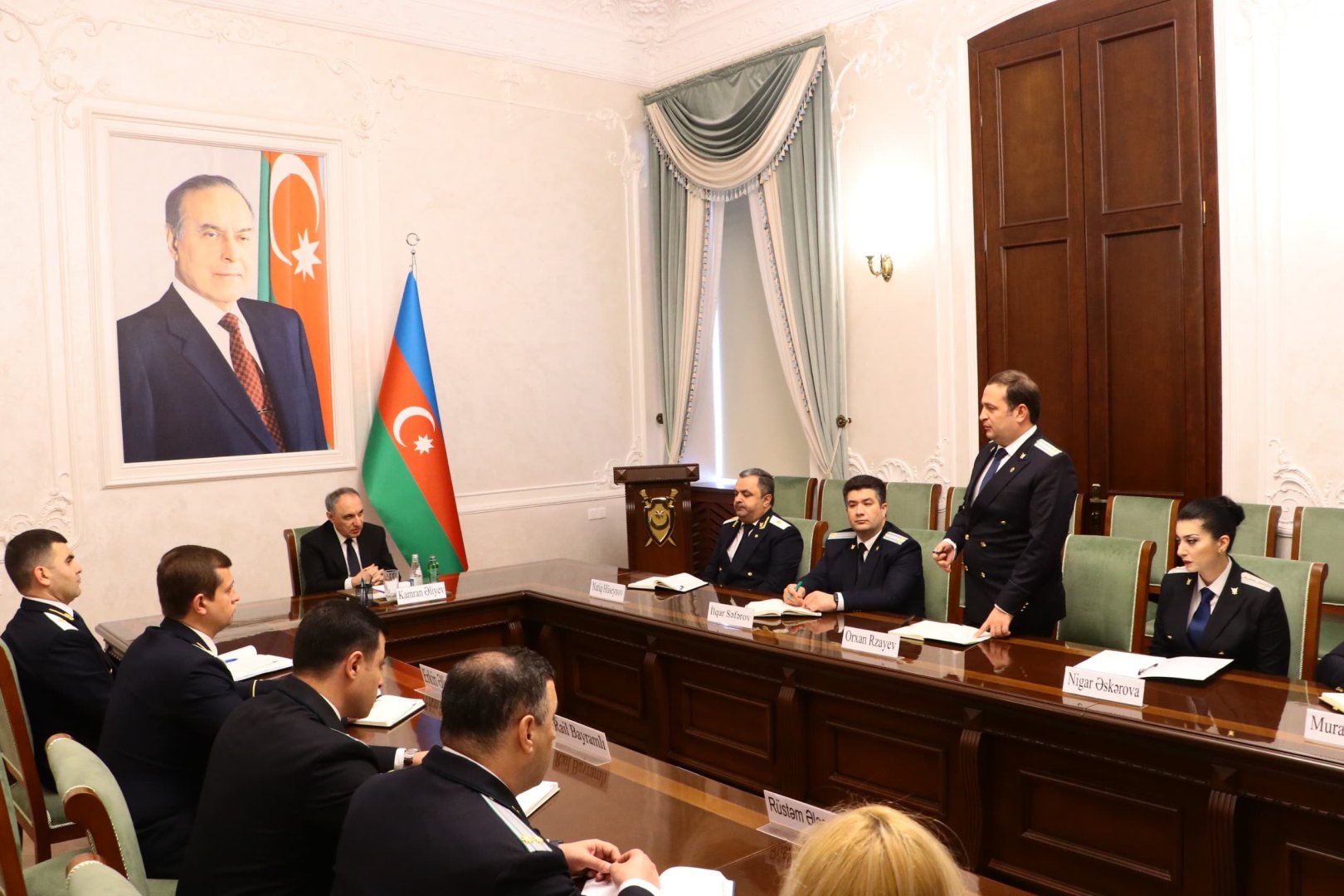 Baş prokuror Çində səfərdə olmuş nümayəndə heyətini qəbul edib (FOTO)
