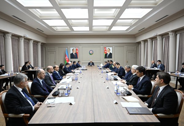 Koordinasiya Şurasının növbəti iclası keçirilib (FOTO)