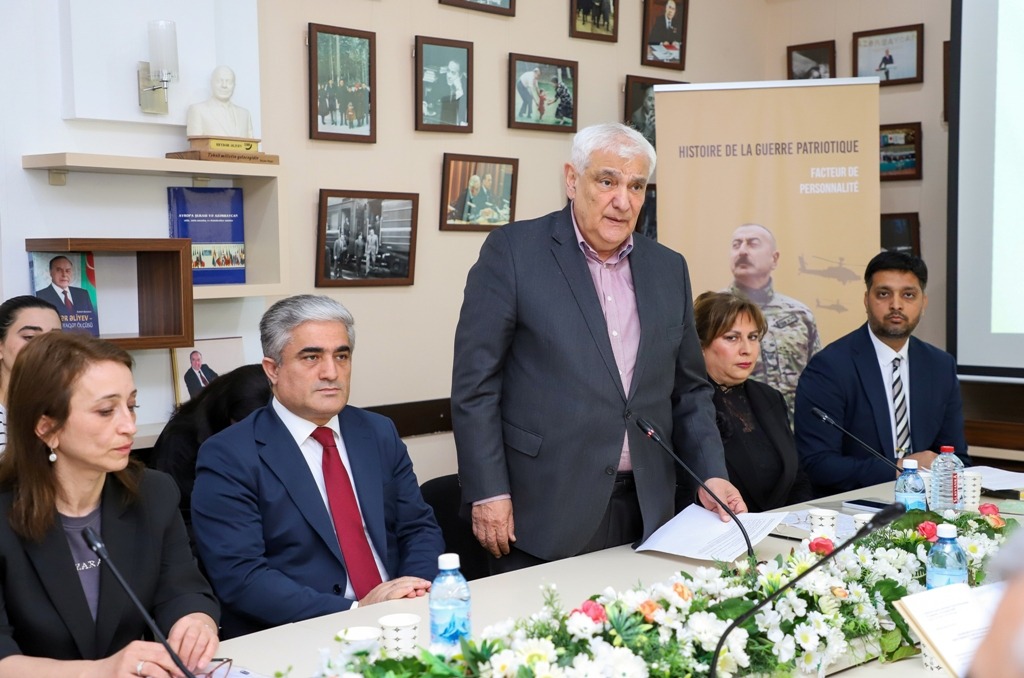 “Vətən müharibəsi tarixi. Şəxsiyyət faktoru” kitabının fransız və urdu  dillərində nəşrlərinin təqdimatı olub (FOTO)
