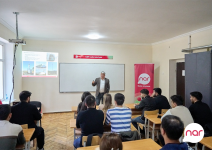“Nar”ın dəstəyi ilə tələbələr üçün təlimlər keçirildi (FOTO)