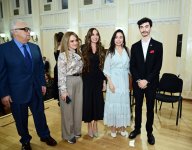 Heydər Əliyev Fondunun vitse-prezidenti Leyla Əliyeva Bakı Musiqi Akademiyasında tələbə və gənclərin konsertində iştirak edib (FOTO)
